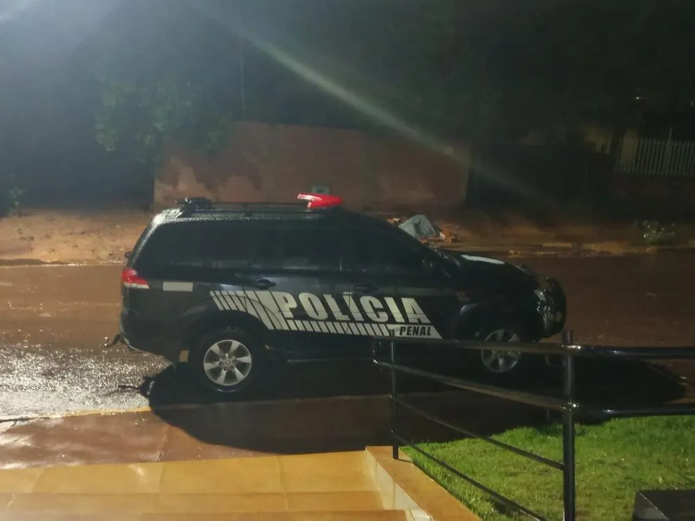 Viatura da Polícia Penal é furtada em Campo Grande e recuperada em Jaraguari